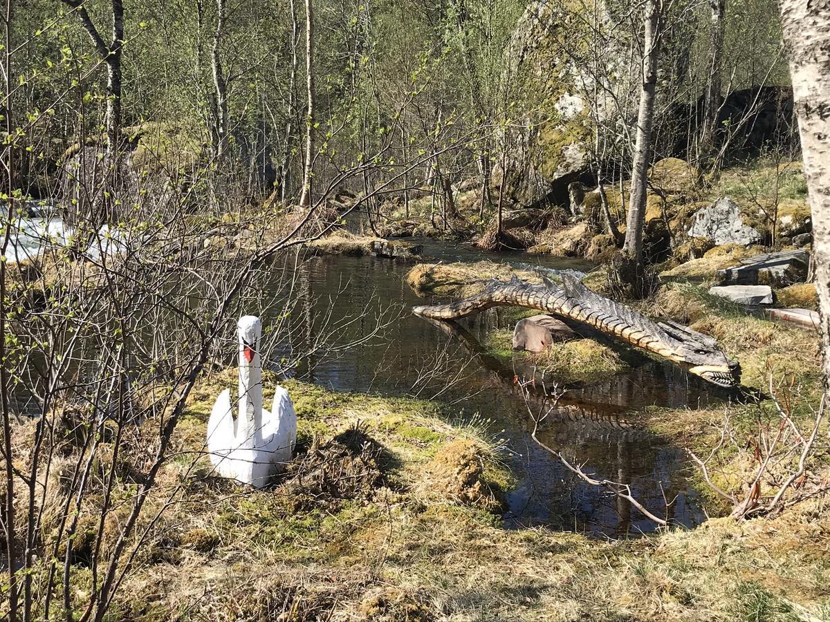 Øren Hotel Høyanger Buitenkant foto